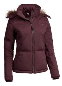 Ariat Ladies Altitude Down Jacket - Winetasting -Ridingwear Sales Store altitudedownjcktwine5rdy