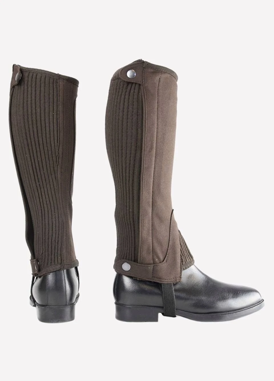 Hy Amara Junior Half Chaps - Brown 1 Hy Amara Junior Half Chaps - Brown