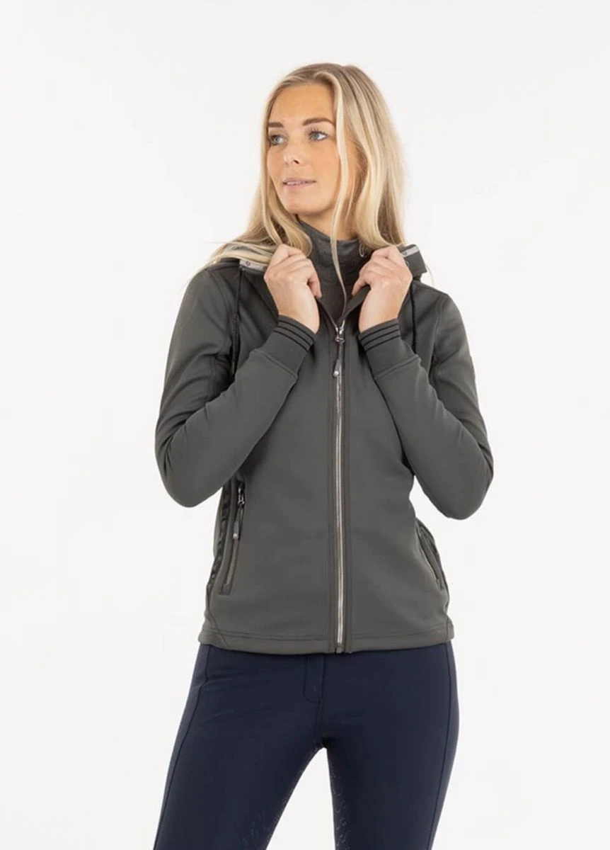 Anky Zipped Hoodie - Dark Shadow 1 Anky Zipped Hoodie - Dark Shadow