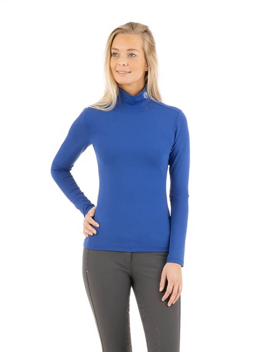 Anky Ladies Mockneck - Queens Blue 1 Anky Ladies Mockneck - Queens Blue