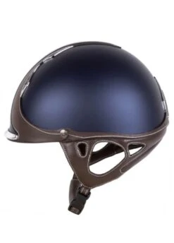 Antares Galaxy Jockey Helmet - Blue/Brown -Ridingwear Sales Store antares galaxy jockey blue brown 3rdy