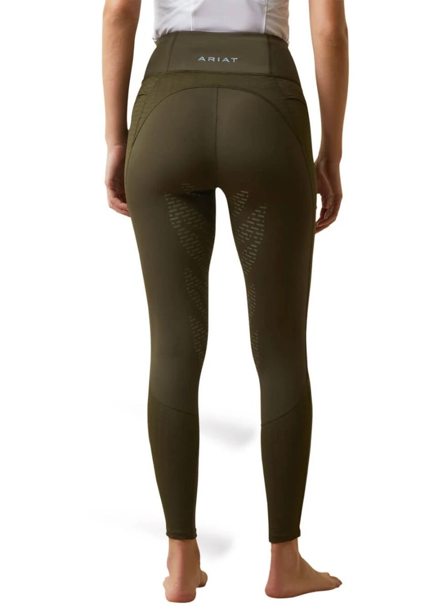 Ariat Ascent Half Grip Tights - Relic 2 Ariat Ascent Half Grip Tights - Relic - Image 2