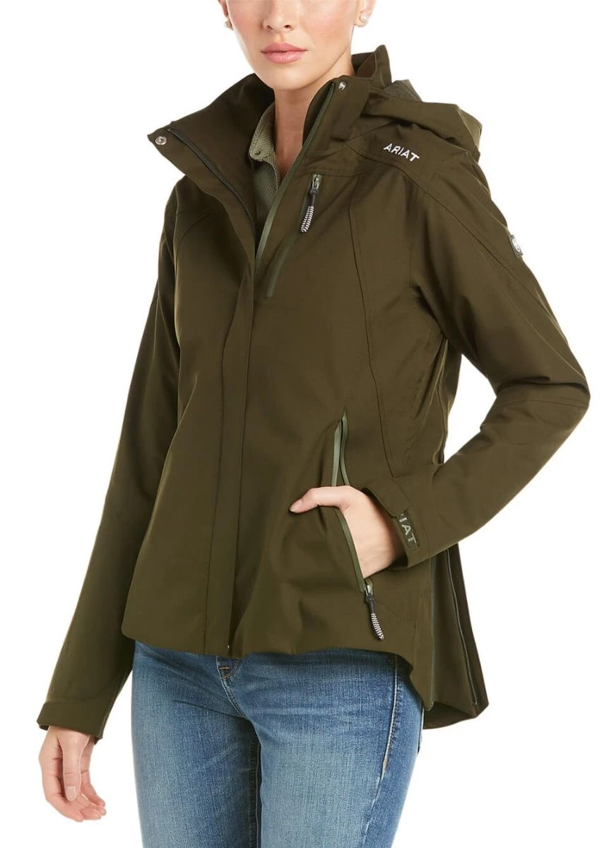 Ariat Coastal Waterproof Jacket - Relic 1 Ariat Coastal Waterproof Jacket - Relic