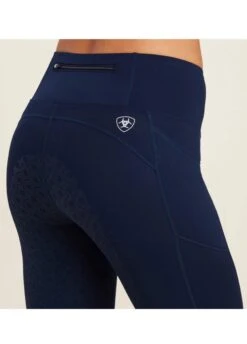 Ariat Womens EOS Full Seat Tights New Grip - Navy -Ridingwear Sales Store ariat eos fs tight navy 3rdy