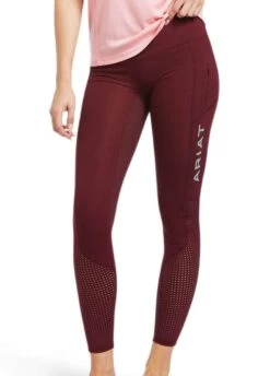 Ariat EOS Full Seat Tights - Zinfandel Bit Print