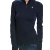Ariat Lowell 2.0 1/4 Zip Baselayer - Navy