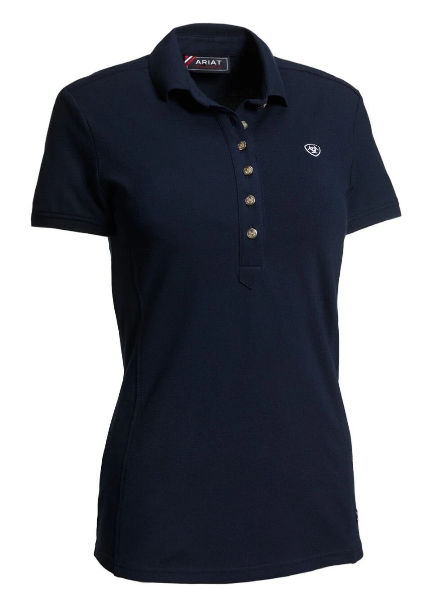 Ariat Prix 2.0 Polo - Navy 2 Ariat Prix 2.0 Polo - Navy - Image 2