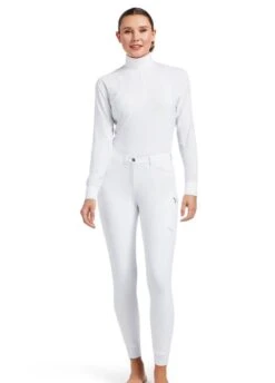 Ariat Triton Grip KP Breeches - White -Ridingwear Sales Store ariat triton kp breech white 3rdy
