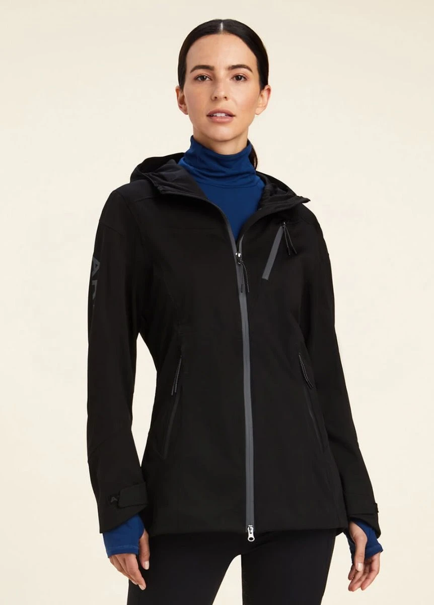 Ariat Venture Waterproof Jacket - Black 1 Ariat Venture Waterproof Jacket - Black