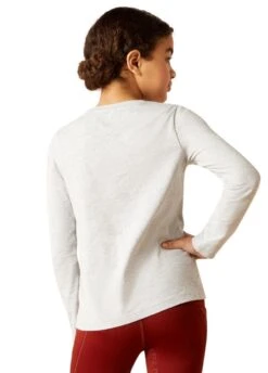 Ariat Youth Winter Fashions T-Shirt - Heather Grey -Ridingwear Sales Store ariat yth winter heather 2rdy