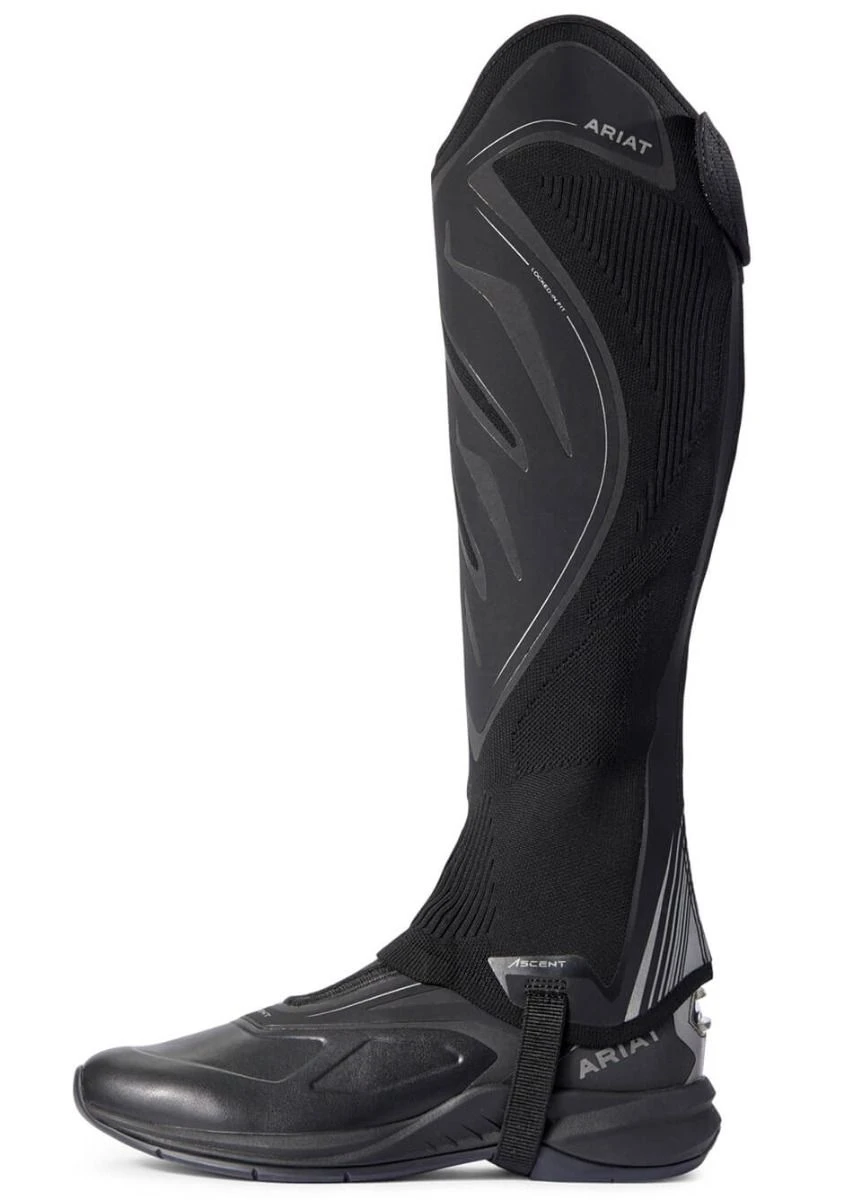 Ariat Ascent Half Chaps - Black 4 Ariat Ascent Half Chaps - Black - Image 4