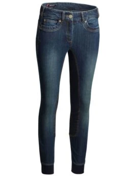 Ariat Halo Denim Full Seat Breech - Marine -Ridingwear Sales Store ariathalomarinerdy