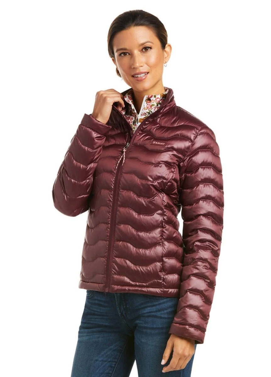 Ariat Ideal 3.0 Down Jacket - Windsor Wine 1 Ariat Ideal 3.0 Down Jacket - Windsor Wine