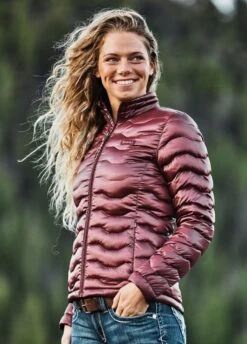Ariat Ideal 3.0 Down Jacket - Windsor Wine 5 Ariat Ideal 3.0 Down Jacket - Windsor Wine -Ridingwear Sales Store ariatidealdownjacketwindsorrdy