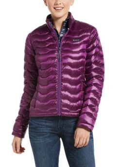Ariat Ladies Ideal 3.0 Down Jacket - Imperial Violet -Ridingwear Sales Store ariatidealjcktimpviolrdy