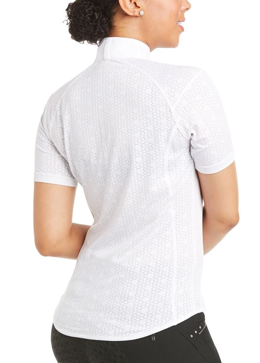 Ariat Showstopper 3.0 Show Shirt - White 2 Ariat Showstopper 3.0 Show Shirt - White - Image 2
