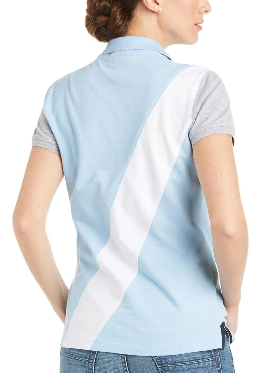 Ariat Taryn Polo - Blue Bell 2 Ariat Taryn Polo - Blue Bell - Image 2