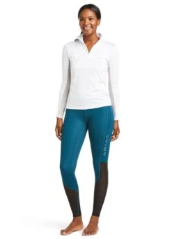 Ariat Womens EOS Full Seat Tight - Eurasian Teal -Ridingwear Sales Store ariattightteal5rdy