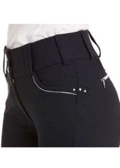 Ariat Trifactor X Grip Full Seat Breech - Black -Ridingwear Sales Store ariattrifactorblack2rdy