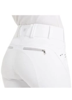 Ariat Trifactor X Grip Full Seat Breech - White -Ridingwear Sales Store ariattrifactorwhite2rdy