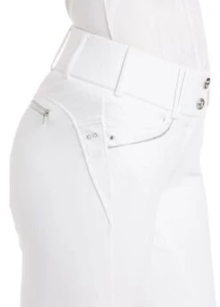 Ariat Trifactor X Grip Full Seat Breech - White -Ridingwear Sales Store ariattrifactorwhite3rdy