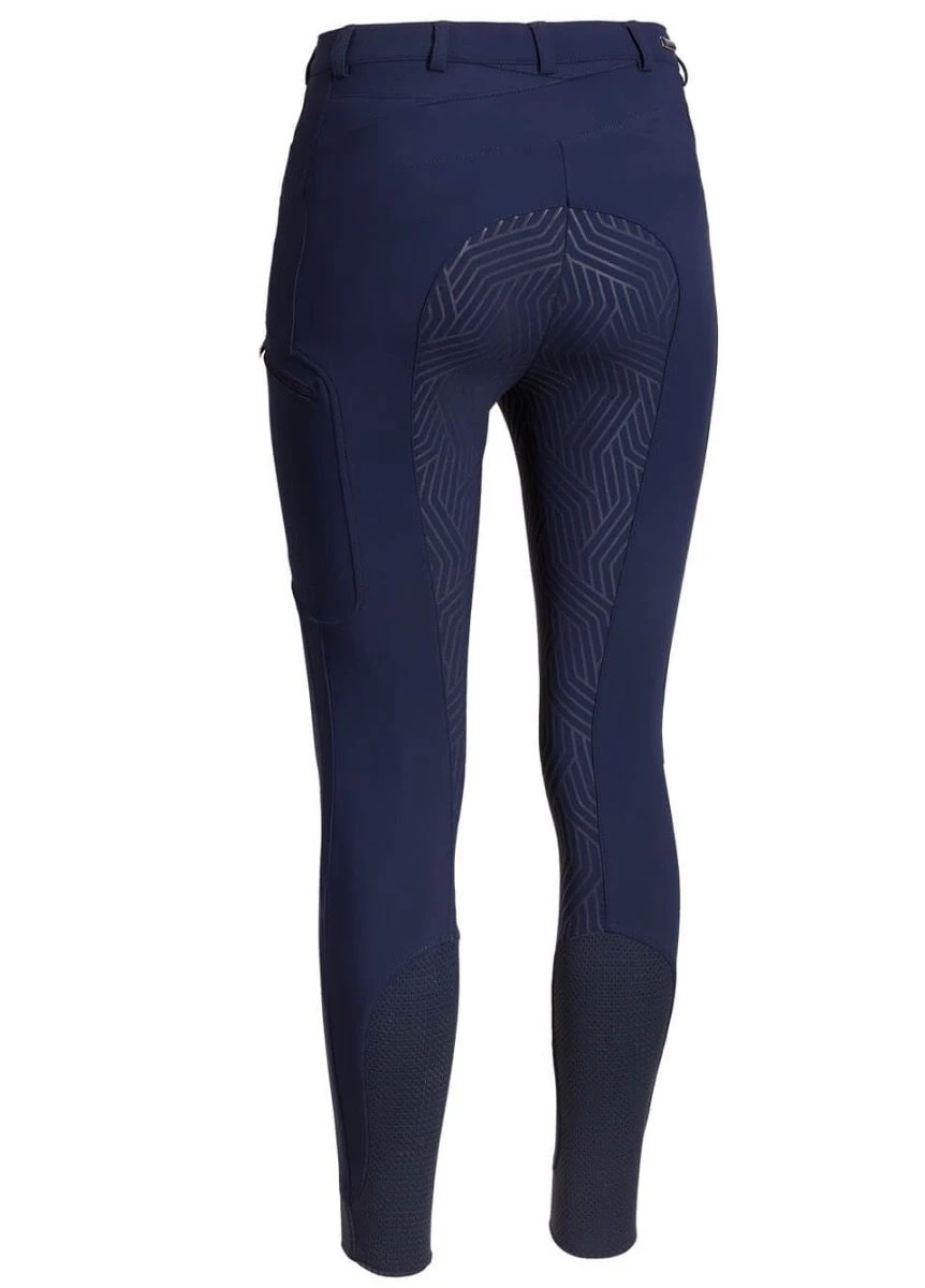 Ariat Triton Grip Full Seat Breech - Navy 4 Ariat Triton Grip Full Seat Breech - Navy - Image 4
