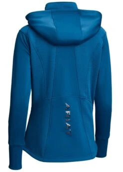 Ariat Wilde Full Zip Sweatshirt - Blue Opal -Ridingwear Sales Store ariatwildeblueopal2rdy