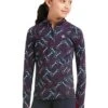 Ariat Kids Lowell 2.0 1/4 Zip Baselayer - Team Print