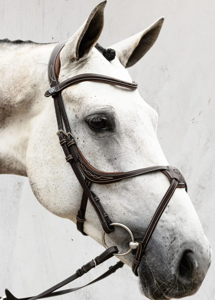 PS Of Sweden Athens Bridle - Brown 3 PS Of Sweden Athens Bridle - Brown - Image 3