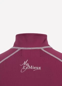 LeMieux Base Layer - Plum -Ridingwear Sales Store baselayerplum2rdy