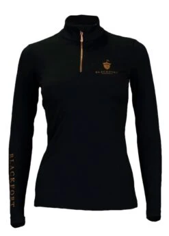 Blackfort Equestrian Cool Mesh Base Layer - Black -Ridingwear Sales Store bf base layer black 2rdy