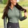 Blackfort Equestrian Ltd Edition Cool Mesh Base Layer - Sage