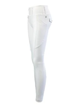 Blackfort Equestrian Riding Breggings - White/Silver