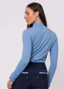 Blackfort Equestrian Cool Mesh Base Layer - Corn Blue -Ridingwear Sales Store blackfort base layer corn blue 3rdy