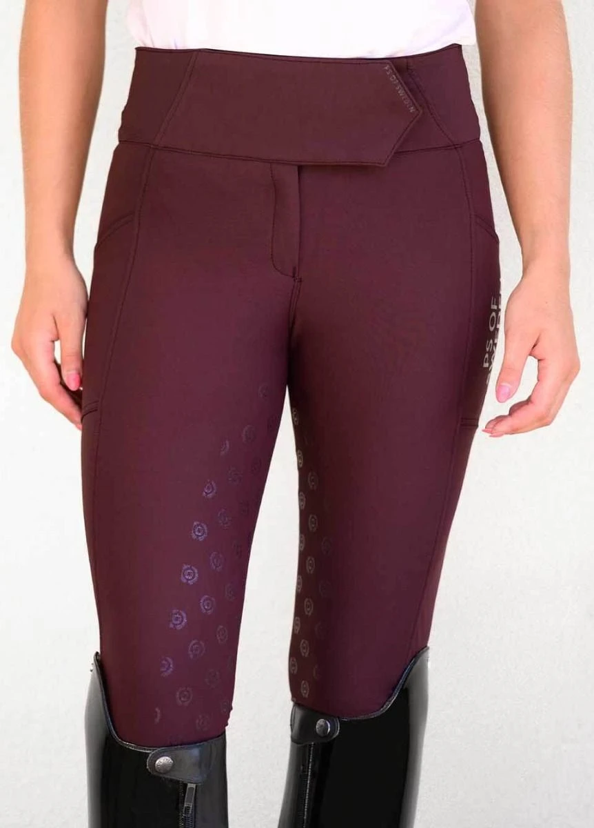 PS Of Sweden Brooklyn Breeches - Wine 2 PS Of Sweden Brooklyn Breeches - Wine - Image 2