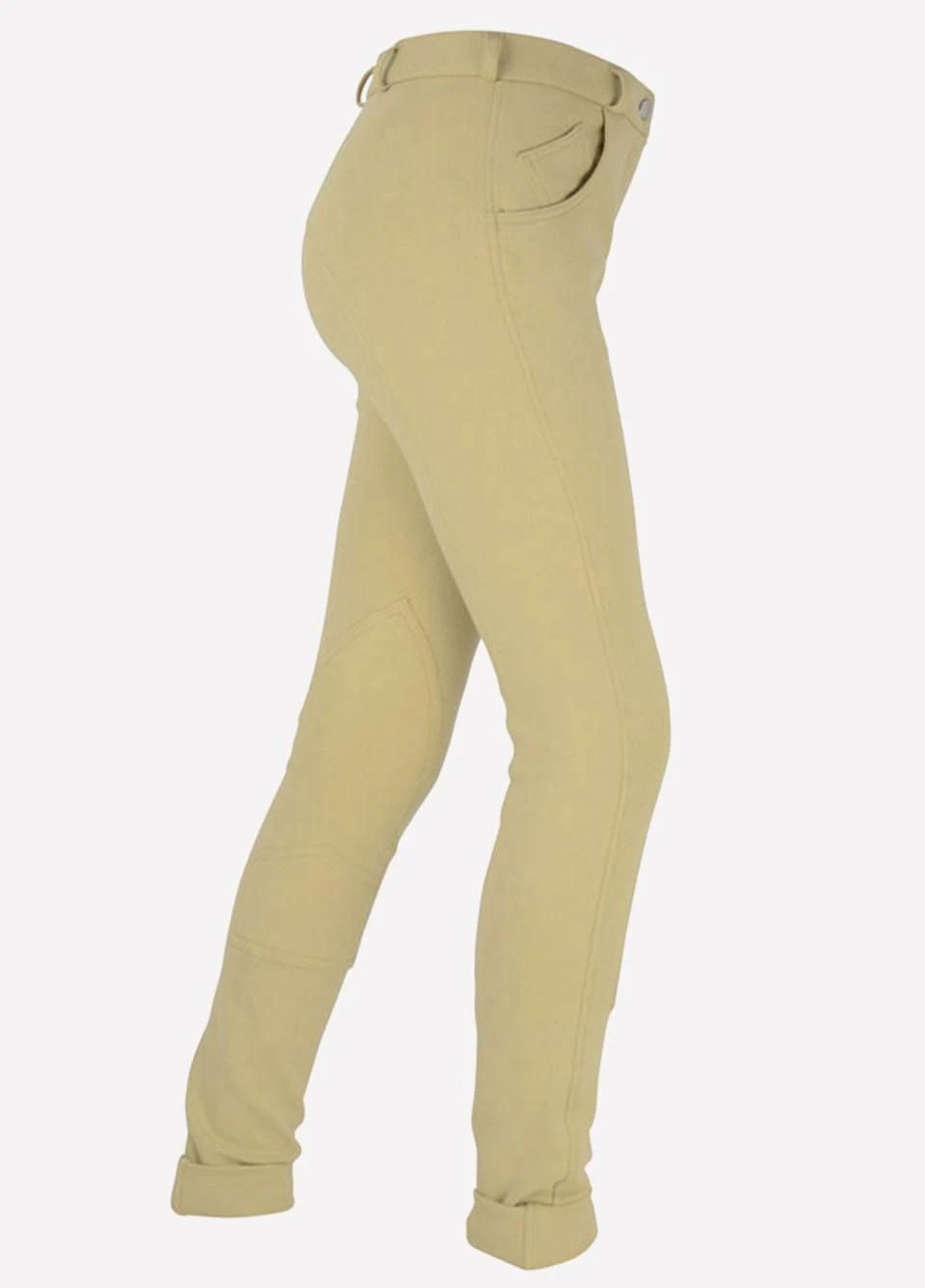 Burton Junior HyPERFORMANCE Jodhpurs - Beige 1 Burton Junior HyPERFORMANCE Jodhpurs - Beige