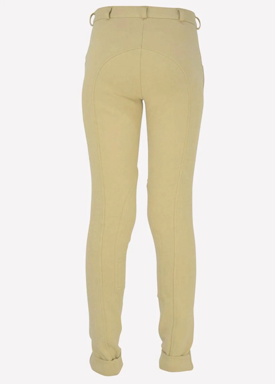 Burton Junior HyPERFORMANCE Jodhpurs - Beige 3 Burton Junior HyPERFORMANCE Jodhpurs - Beige - Image 3