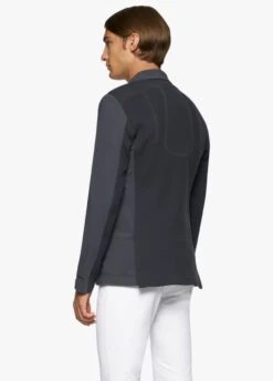 Cavalleria Toscana Mens R-EVO Competition Jacket - Grey -Ridingwear Sales Store cavallera toscana revo jacet grey 3rdy