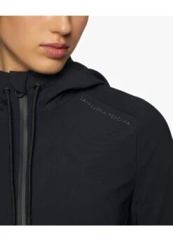 Cavalleria Toscana Jersey Softshell Jacket - Navy -Ridingwear Sales Store cavalleria toscana jersey hood softshell navy 4rdy