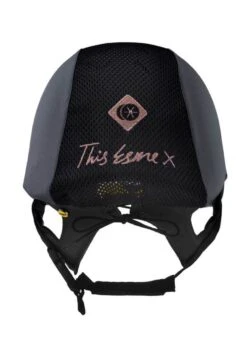 Charles Owen This Esme MS1 Pro Jockey Skull - Graphite/Rose Gold -Ridingwear Sales Store charles owen thisesme graphite rose 3rdy