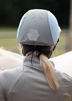 Charles Owen This Esme JS1 Pro Riding Helmet - Silver -Ridingwear Sales Store charlesowenesmesilver5rdy