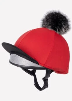 LeMieux Hat Silk - Chilli Red -Ridingwear Sales Store chillisilk3