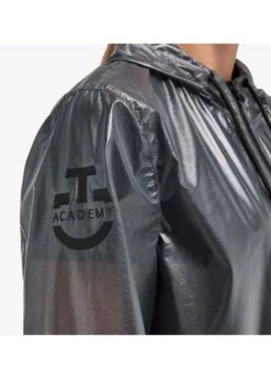 Cavalleria Toscana Academy Waterproof Jacket - Graphite Grey -Ridingwear Sales Store ct academy waterproof 3rdy