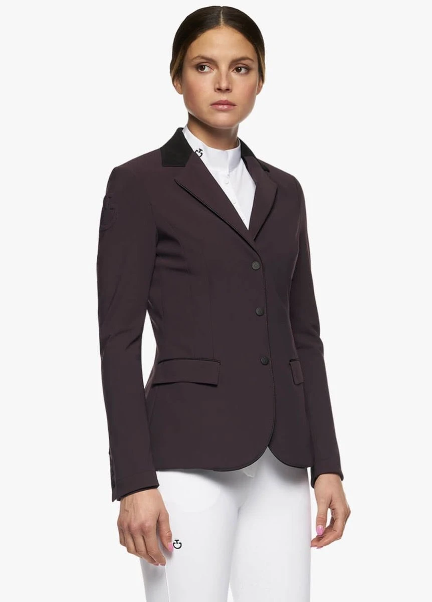 Cavalleria Toscana GP Zip Riding Jacket - Dark Purple 1 Cavalleria Toscana GP Zip Riding Jacket - Dark Purple