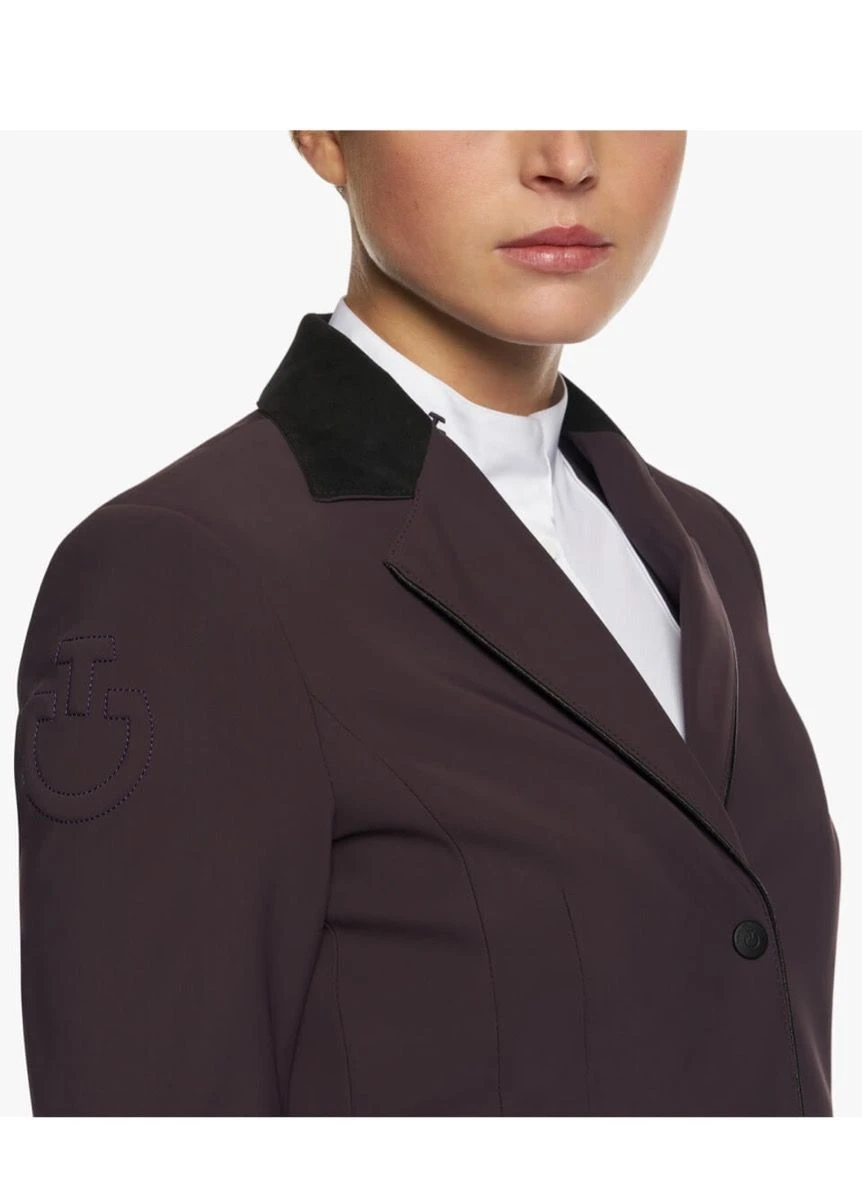 Cavalleria Toscana GP Zip Riding Jacket - Dark Purple 3 Cavalleria Toscana GP Zip Riding Jacket - Dark Purple - Image 3