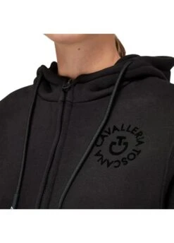 Cavalleria Toscana Orbit Zip Hoodie - Black -Ridingwear Sales Store ct orbit hoodie black 4rdy