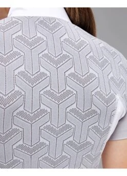 Cavalleria Toscana Revo Competition Zip Polo - Light Grey 8 Cavalleria Toscana Revo Competition Zip Polo - Light Grey -Ridingwear Sales Store ct revo comp grey 4rdy