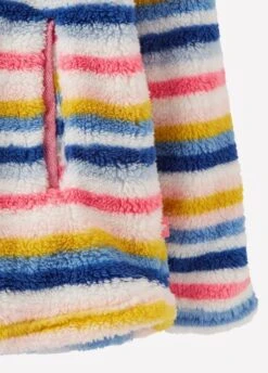 Joules Junior Ellie Half Zip Fleece - Multi Stripe -Ridingwear Sales Store ellie3