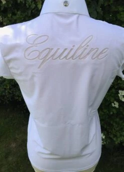 Equiline Ladies Ester Competition Shirt - White -Ridingwear Sales Store equilineester