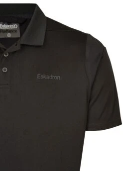 Eskadron Mens Polo Shirt Reflexx - Black -Ridingwear Sales Store eskmenspoloblackrdy